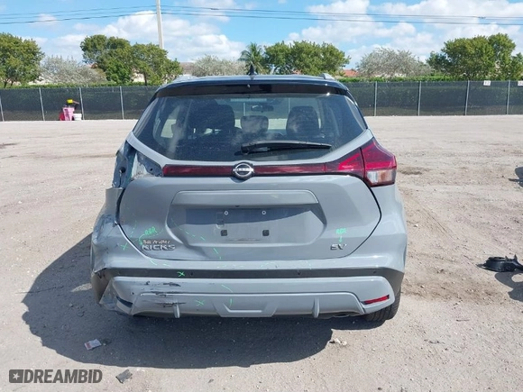 2022 Nissan Kicks SV with VIN 3N1CP5CV9NL507893, listed as a IAAI auction lot 41531020 with NaN miles. Bid and sale history available at carsss.com. Image 17.