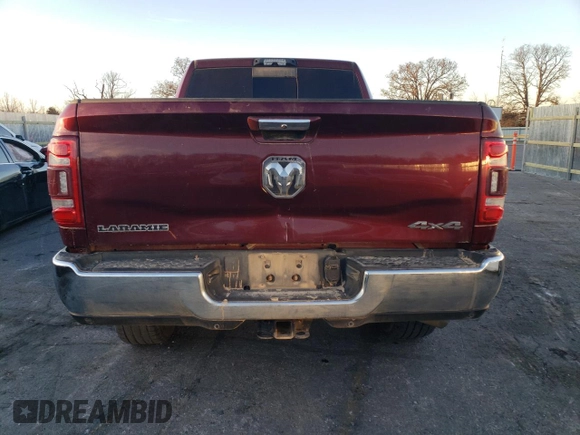 2022 Ram 2500 Laramie with VIN 3C6UR5FL5NG392280, listed as a Copart auction lot 83984734 with Not provided miles and Salvage title. Bid and sale history available at DreamBid. Image 6.