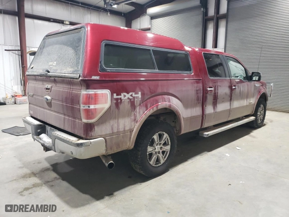 2014 Ford F-150 XL with VIN 1FTFW1ETXEKD07334, listed as a Copart auction lot 83002844 with 200,454 mi miles and Salvage Title. Bid and sale history available at carsss.com. Image 3.