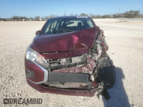 2023 Mitsubishi Mirage ES z VIN ML32AUHJ4PH001743, wystawiony jako Copart lot #48031455 z przebiegiem 16 832 mil mil oraz Szkoda całkowita • Salvage title. Historia ofert i sprzedaży dostępna na DreamBid. Obrazek 5.