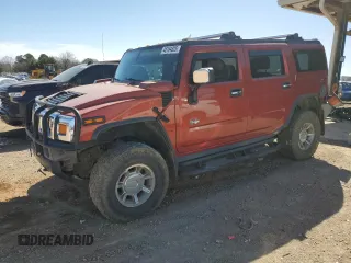 2004 Hummer H2 with VIN 5GRGN23U04H104939, listed as a Copart auction lot 48194825 with 0 mi miles and Salvage Title. Bid and sale history available at carsss.com. Image 1.