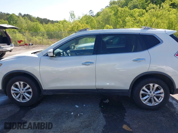 2016 Nissan Rogue SV with VIN KNMAT2MV1GP682787, listed as a IAAI auction lot 42028405 with 157,975 mi miles. Bid and sale history available at carsss.com. Image 15.