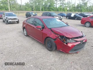 2024 Toyota Corolla LE z VIN 5YFB4MDE2RP109704, wystawiony jako IAAI lot #42307290 z przebiegiem 48 996 mil mil oraz . Historia ofert i sprzedaży dostępna na DreamBid. Obrazek 1.