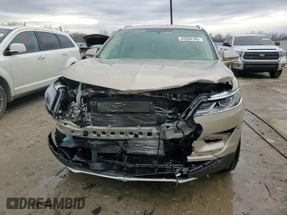 2017 Lincoln MKC Select with VIN 5LMTJ2DH4HUL46054, listed as a Copart auction lot 44584145 with 68,796 mi miles and Non repairable. Bid and sale history available at DreamBid. Image 13.