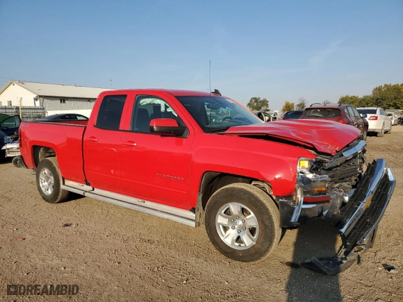 2017 Chevrolet Silverado 1500 LT with VIN 1GCVKREC2HZ357369, listed as a Copart auction lot 75711374 with 108,486 mi miles and Salvage Title. Bid and sale history available at carsss.com. Image 4.