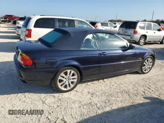2003 BMW 3 Series 330Ci with VIN WBABS53423JU96915, listed as a Copart auction lot 77735064 with 0 mi miles and Salvage Title. Bid and sale history available at carsss.com. Image 3.