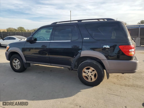 2001 Toyota Sequoia SR5 with VIN 5TDZT34A91S012133, listed as a Copart auction lot 43316145 with 234,638 mi miles and Clean Title. Bid and sale history available at carsss.com. Image 2.