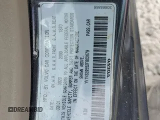 2002 Volvo S40 с VIN YV1VS29552F803679, выставлен на аукционе Copart как лот 54743455 с пробегом 80 972 миль миль и Чистый • Clean title. История ставок и продаж доступна на DreamBid. Изображение 12.