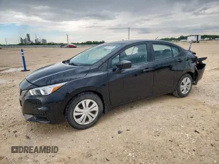 2020 Nissan Versa S with VIN 3N1CN8DV0LL814534, listed as a Copart auction lot 60563315 with 68,185 mi miles and Salvage title. Bid and sale history available at DreamBid. Image 1.
