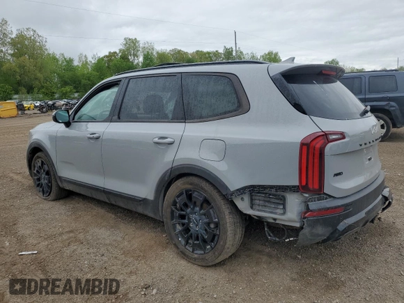 2022 Kia Telluride SX with VIN 5XYP5DHC2NG316829, listed as a Copart auction lot 56855525 with 108,100 mi miles and Non repairable. Bid and sale history available at DreamBid. Image 2.