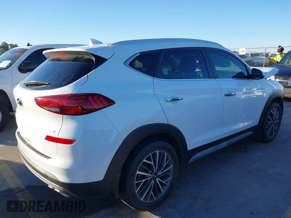 2020 Hyundai Tucson Limited z VIN KM8J3CAL5LU271800, wystawiony jako IAAI lot #41403390 z przebiegiem 90 718 mil mil oraz . Historia ofert i sprzedaży dostępna na DreamBid. Obrazek 4.