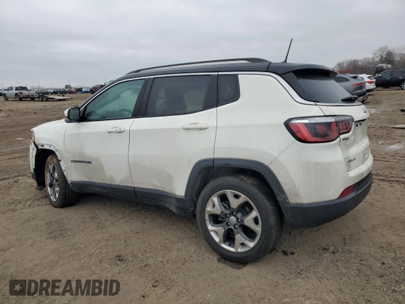 2019 Jeep Compass Limited z VIN 3C4NJDCB2KT828290, wystawiony jako Copart lot #44862855 z przebiegiem 51 660 mil mil oraz Szkoda całkowita • Salvage title. Historia ofert i sprzedaży dostępna na DreamBid. Obrazek 2.
