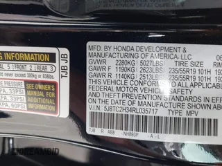2024 Acura RDX with VIN 5J8TC2H34RL035717, listed as a IAAI auction lot 41229828 with 3,650 mi miles and . Bid and sale history available at DreamBid. Image 9.