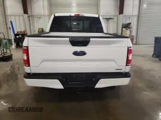2020 Ford F-150 XL with VIN 1FTEW1EP7LKD90569, listed as a Copart auction lot 53040155 with 49,708 mi miles and Salvage Title. Bid and sale history available at DreamBid. Image 6.