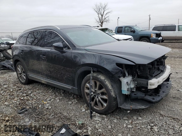 2016 Mazda CX-9 Grand Touring with VIN JM3TCADY9G0109441, listed as a Copart auction lot 42572565 with Not Provided miles and Salvage Title. Bid and sale history available at DreamBid. Image 4.