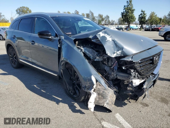 2023 Mazda CX-9 Carbon Edition with VIN JM3TCBDY5P0644031, listed as a Copart auction lot 46516355 with 24,776 mi miles and Salvage Title. Bid and sale history available at carsss.com. Image 4.