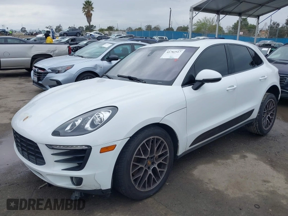 2016 Porsche Macan S with VIN WP1AB2A52GLB51109, listed as a IAAI auction lot 41782517 with 96,218 mi miles and . Bid and sale history available at DreamBid. Image 2.