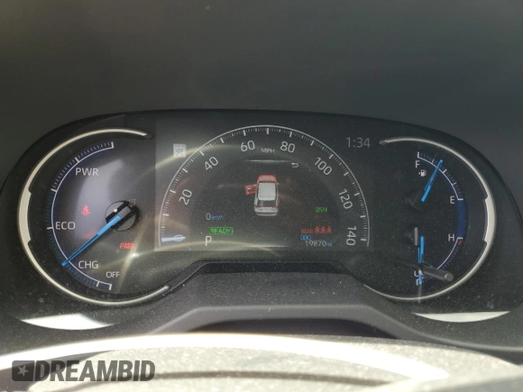 2023 Toyota RAV4 Hybrid XLE Premium z VIN JTMB6RFV1PD100836, wystawiony jako Copart lot #51694985 z przebiegiem 19 870 mil mil oraz Szkoda całkowita • Salvage title. Historia ofert i sprzedaży dostępna na DreamBid. Obrazek 9.