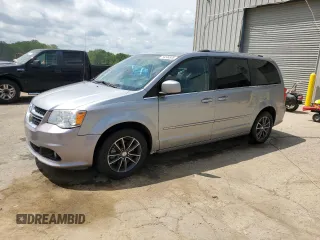 2016 Dodge Grand Caravan SXT with VIN 2C4RDGCG1GR369947, listed as a Copart auction lot 54504805 with 135,179 mi miles and Salvage Title. Bid and sale history available at DreamBid. Image 1.