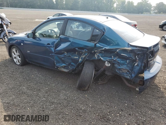 2008 Mazda 3 S GT with VIN JM1BK323981876342, listed as a Copart auction lot 59865085 with 162,436 mi miles and Salvage title. Bid and sale history available at DreamBid. Image 2.