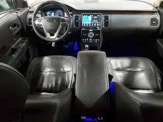 2018 Ford Flex Limited EcoBoost with VIN 2FMHK6DT4JBA15164, listed as a Copart auction lot 51117435 with 107,320 mi miles and Clean Title. Bid and sale history available at carsss.com. Image 8.