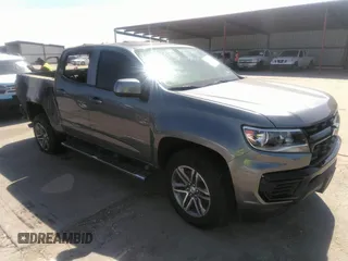 2022 Chevrolet Colorado 2WD Work Truck with VIN 1GCGSBEA5N1308885, listed as a IAAI auction lot 41880573 with 21,682 mi miles and . Bid and sale history available at DreamBid. Image 1.