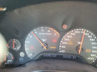 1997 Chevrolet Corvette with VIN 1G1YY22G7V5106689, listed as a Copart auction lot 78355604 with 90,103 mi miles and Salvage Title. Bid and sale history available at carsss.com. Image 9.