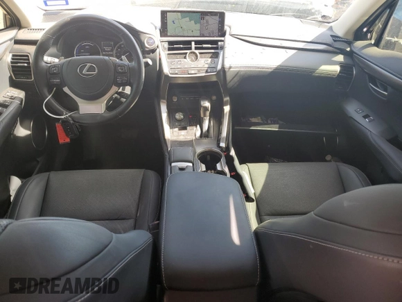 2021 Lexus NX 300h with VIN JTJGJRDZ6M5013303, listed as a Copart auction lot 58749335 with 25,676 mi miles and Salvage title. Bid and sale history available at DreamBid. Image 8.