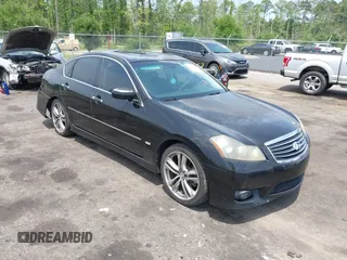 2008 Infiniti M z VIN JNKAY01E58M601687, wystawiony jako IAAI lot #42307067 z przebiegiem 211 009 mil mil oraz . Historia ofert i sprzedaży dostępna na DreamBid. Obrazek 1.