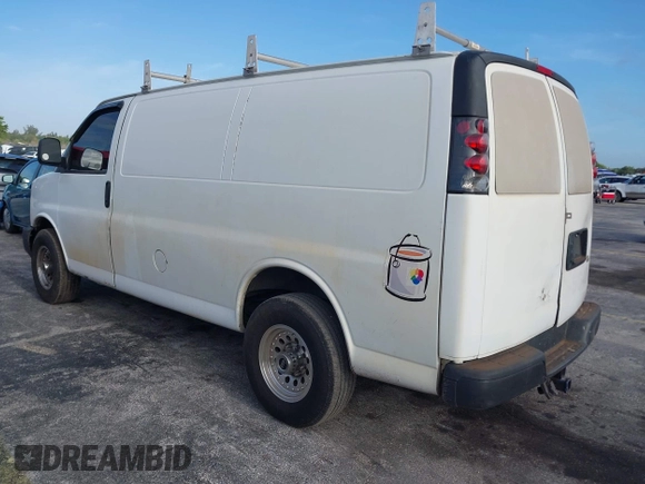 2011 Chevrolet Express Cargo with VIN 1GCWGFCA8B1162548, listed as a IAAI auction lot 41965235 with 226,539 mi miles and . Bid and sale history available at DreamBid. Image 3.