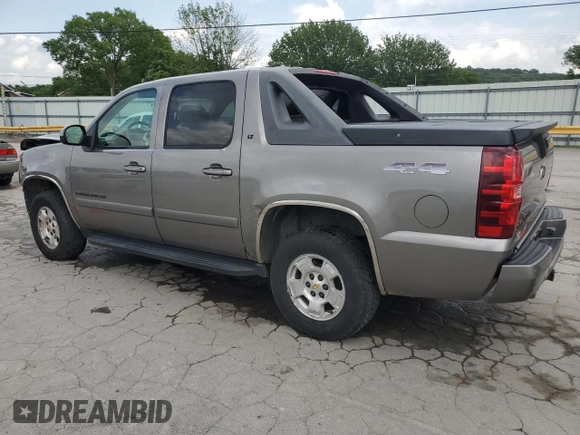 2007 Chevrolet Avalanche LTZ z VIN 3GNFK12377G199532, wystawiony jako Copart lot #57481235 z przebiegiem 226 580 mil mil oraz Szkoda całkowita • Salvage title. Historia ofert i sprzedaży dostępna na DreamBid. Obrazek 2.