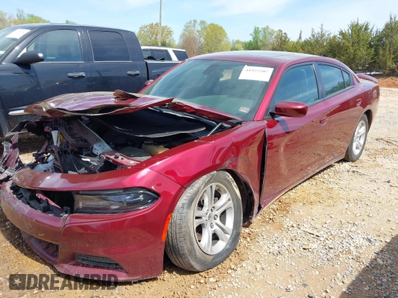 2019 Dodge Charger SXT with VIN 2C3CDXBG1KH698786, listed as a IAAI auction lot 41922507 with 108,666 mi miles. Bid and sale history available at carsss.com. Image 22.