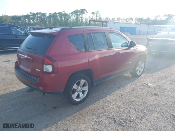 2016 Jeep Compass High Altitude Edition with VIN 1C4NJCEA9GD599487, listed as a IAAI auction lot 42087686 with 176,820 mi miles. Bid and sale history available at carsss.com. Image 4.