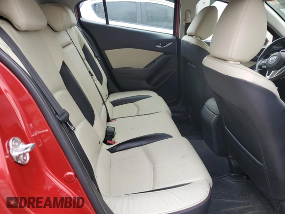2015 Mazda 3 S Grand Touring with VIN JM1BM1M33F1236684, listed as a Copart auction lot 52164405 with 121,139 mi miles and Salvage Title. Bid and sale history available at DreamBid. Image 10.