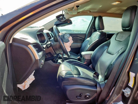 2014 Jeep Cherokee Limited with VIN 1C4PJLDS0EW238119, listed as a Copart auction lot 61607495 with 181,689 mi miles and Salvage title. Bid and sale history available at DreamBid. Image 7.