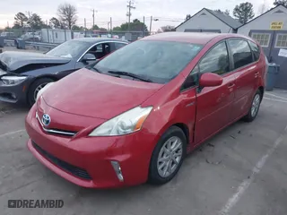2013 Toyota Prius v Two with VIN JTDZN3EU4D3205797, listed as a IAAI auction lot 41915255 with NaN miles. Bid and sale history available at carsss.com. Image 17.