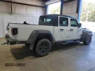 2022 Jeep Gladiator Sport S with VIN 1C6JJTAG9NL176055, listed as a Copart auction lot 83069084 with 53,752 mi miles and Salvage title. Bid and sale history available at DreamBid. Image 3.