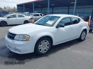 2012 Dodge Avenger SE with VIN 1C3CDZAB1CN132847, listed as a IAAI auction lot 41778942 with 176,218 mi miles. Bid and sale history available at carsss.com. Image 2.