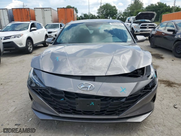 2022 Hyundai Elantra SEL with VIN KMHLM4AG5NU322553, listed as a Copart auction lot 59445524 with 30,845 mi miles and Salvage Title. Bid and sale history available at carsss.com. Image 5.