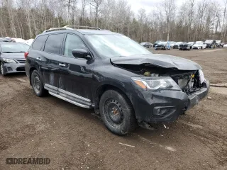 2018 Nissan Pathfinder SL with VIN 5N1DR2MM1JC671625, listed as a Copart auction lot 49857625 with 98,074 mi miles and Salvage Title. Bid and sale history available at carsss.com. Image 4.