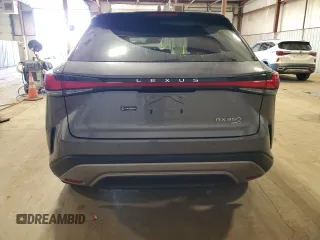 2023 Lexus RX with VIN 2T2BAMCA8PC025631, listed as a Copart auction lot 53818245 with 26,066 mi miles and Salvage Title. Bid and sale history available at carsss.com. Image 6.