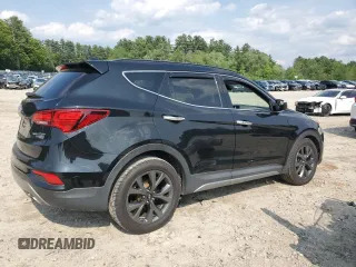 2017 Hyundai Santa Fe Ultimate with VIN 5XYZWDLA2HG487757, listed as a Copart auction lot 60721855 with 54,644 mi miles and Salvage title. Bid and sale history available at DreamBid. Image 3.