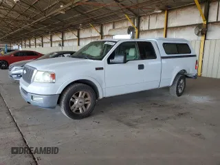 2004 Ford F-150 XL with VIN 1FTPX12514NA38547, listed as a Copart auction lot 56968744 with 166,064 mi miles and Salvage title. Bid and sale history available at DreamBid. Image 1.