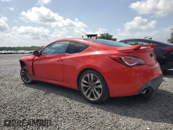 2013 Hyundai Genesis Coupe R-Spec z VIN KMHHU6KJ9DU097094, wystawiony jako Copart lot #60881695 z przebiegiem 88 542 mil mil oraz Szkoda całkowita • Salvage title. Historia ofert i sprzedaży dostępna na DreamBid. Obrazek 2.