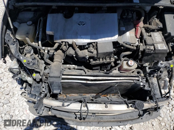 2019 Toyota Prius L Eco z VIN JTDKARFU7K3071668, wystawiony jako Copart lot #53901475 z przebiegiem 146 568 mil mil oraz Szkoda całkowita • Salvage title. Historia ofert i sprzedaży dostępna na DreamBid. Obrazek 11.