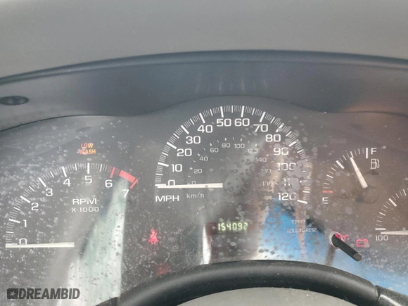 2001 Chevrolet Malibu with VIN 1G1ND52J216277589, listed as a Copart auction lot 83456174 with 154,092 mi miles and Non Repairable. Bid and sale history available at carsss.com. Image 9.