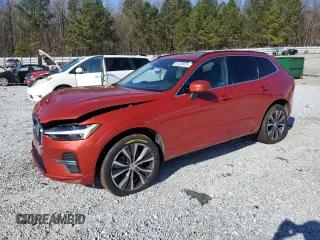 2022 Volvo XC60 Momentum z VIN YV4L12DK2N1920616, wystawiony jako Copart lot #87333424 z przebiegiem 74 593 mil mil oraz Szkoda całkowita • Salvage title. Historia ofert i sprzedaży dostępna na DreamBid. Obrazek 1.