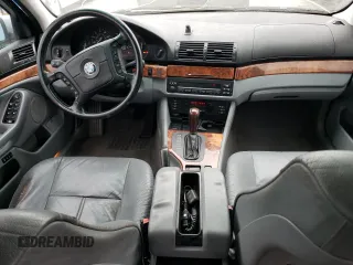 1997 BMW 5 Series 540iA with VIN WBADE6327VBW53064, listed as a Copart auction lot 77033604 with 0 mi miles and Salvage Title. Bid and sale history available at carsss.com. Image 8.
