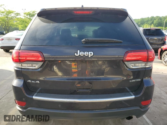2021 Jeep Grand Cherokee Limited with VIN 1C4RJFBG4MC710072, listed as a Copart auction lot 55471145 with 65,738 mi miles and Salvage title. Bid and sale history available at DreamBid. Image 6.