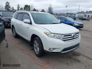 2012 Toyota Highlander Limited with VIN 5TDYK3EH0CS068023, listed as a IAAI auction lot 41508481 with 1 mi miles. Bid and sale history available at carsss.com. Image 1.